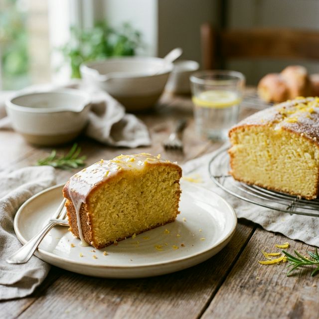 Lemon Drizzle Cake — Order Online | Gauri Cake Chapra