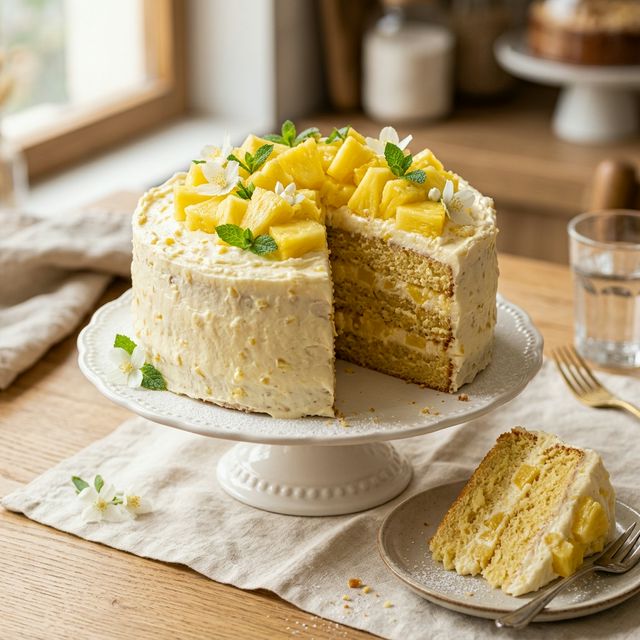 Pineapple Paradise — Order Online | Gauri Cake Chapra