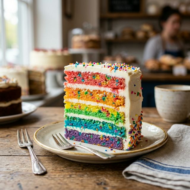 Rainbow Funfetti — Order Online | Gauri Cake Chapra