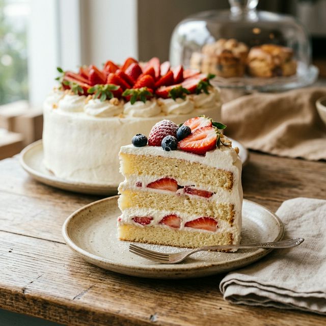 Strawberry Fresh Cream — Order Online | Gauri Cake Chapra
